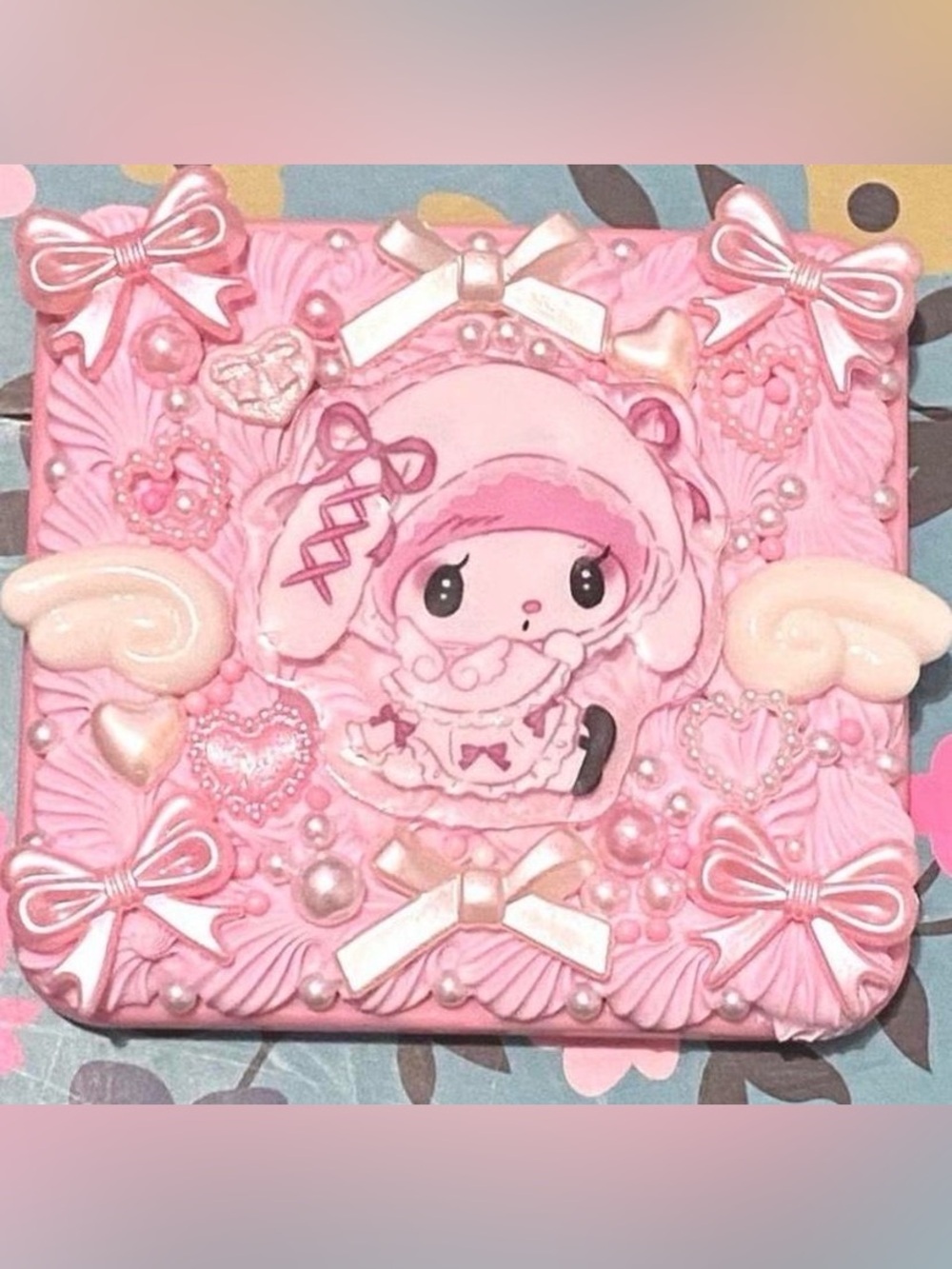 Sanrio My Melody Kawaii Decoden Compact Mirror